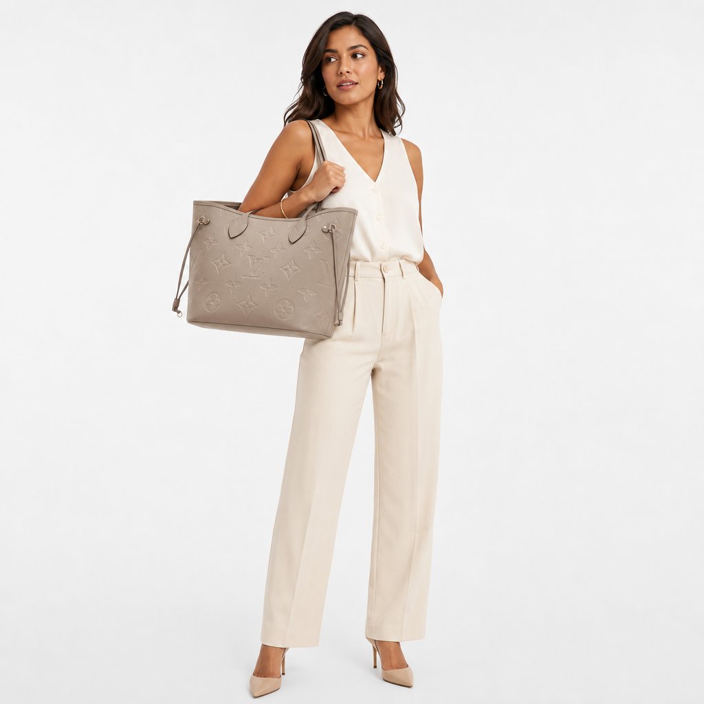 Louis Vuitton Monogram Empreinte Neverfull MM
