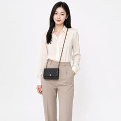 Chanel Wallet On Chain WOC Black Caviar