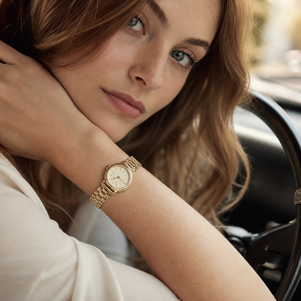 Baume & Mercier Classic 18K Gold 28mm Watch MV045096