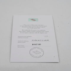 Van Cleef and Arpels Magic Alhambra Pendant 18k White Gold Mother of Pearl