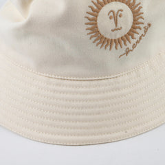 Hermes Gene Sunshine Cream Bucket Hat Size 58