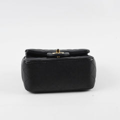 Chanel Caviar Mini Square Black