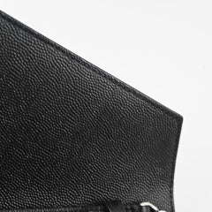 Saint Laurent Cassandre Wallet On Chain Black
