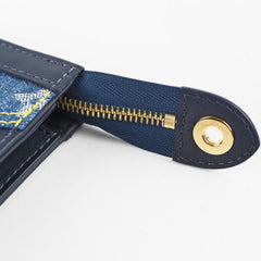 Louis Vuitton x Nigo Monogram Denim Drip Pochette Voyage MM