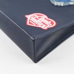 Louis Vuitton x Nigo Monogram Denim Drip Pochette Voyage MM