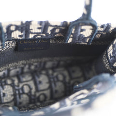 Christian Dior Mini Book Tote Oblique Navy