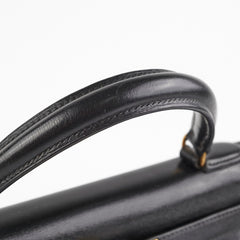 Hermes Kelly 28 Vintage Noir Box L Circle Stamp