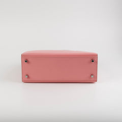 Hermes Kelly 25 Sellier Epsom Rose Confetti - Y Stamp