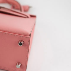 Hermes Kelly 25 Sellier Epsom Rose Confetti - Y Stamp