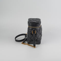 Saint Laurent Quilted Vanity Black