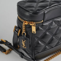 Saint Laurent Quilted Vanity Black