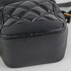 Saint Laurent Quilted Vanity Black