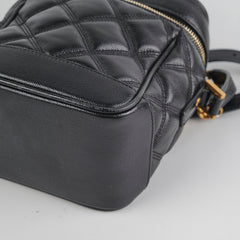 Saint Laurent Quilted Vanity Black