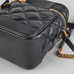 Saint Laurent Quilted Vanity Black