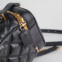 Saint Laurent Quilted Vanity Black