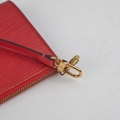 Louis Vuitton Epi Pochette Red
