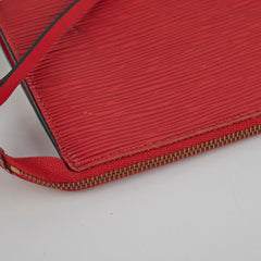 Louis Vuitton Epi Pochette Red