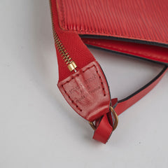 Louis Vuitton Epi Pochette Red