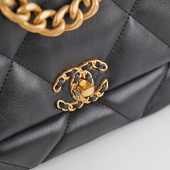 Chanel Small 19 Black (microchip)