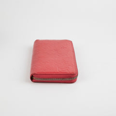 Louis Vuitton Vernis Pink Long Zippy Wallet