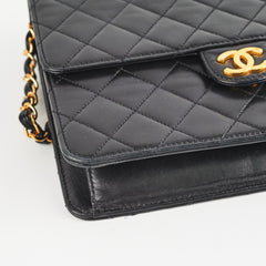 ITEM 29 - Chanel Vintage Square Flap Lambskin Black- Series 5