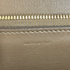 Celine Medium Box bag Brown Calfskin Liege