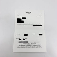 Celine Medium Box bag Brown Calfskin Liege