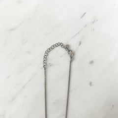 Chanel Crystal CC Logo Pendant Necklace Costume Jewellery