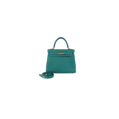 Hermes Kelly 25 Malachite Togo - Stamp D