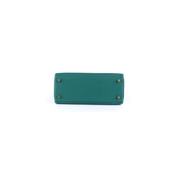 Hermes Kelly 25 Malachite Togo - Stamp D