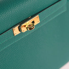 Hermes Kelly 25 Malachite Togo - Stamp D