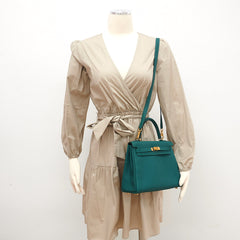 Hermes Kelly 25 Malachite Togo - Stamp D