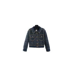 Chanel Button Denim Jacket - Size 36