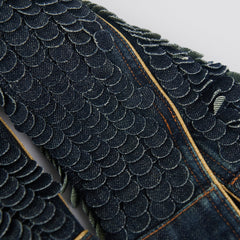 Chanel Button Denim Jacket - Size 36