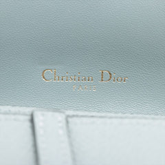 Dior Saddle Wallet with Chain Cloud Blue