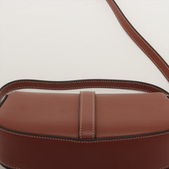 Celine Clutch on Strap Tabou Brown/Tan
