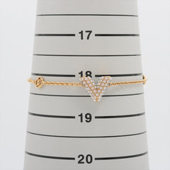 Louis Vuitton V Essential Pearl Bracelet (Costume Jewellery)