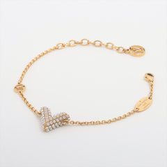 Louis Vuitton V Essential Pearl Bracelet (Costume Jewellery)