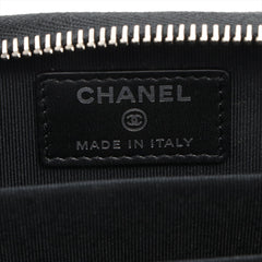 Chanel Nuback Caviar Coin Case Black