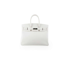 Hermes Birkin 35 Blanc Stamp [J]
