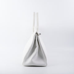 Hermes Birkin 35 Blanc Stamp [J]