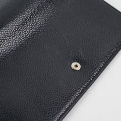 Chanel Timeless Continental Purse Black