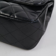 Chanel Black Jumbo Single Flap Black