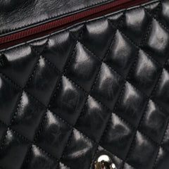 Chanel Black Jumbo Single Flap Black