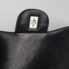 Chanel Black Jumbo Single Flap Black