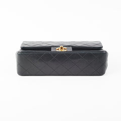 Chanel Small Classic Flap GHW Black