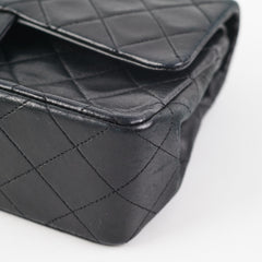 Chanel Small Classic Flap GHW Black