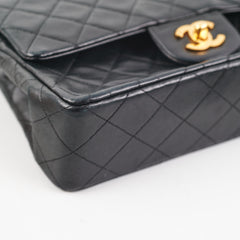Chanel Small Classic Flap GHW Black