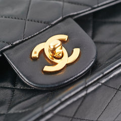 Chanel Small Classic Flap GHW Black