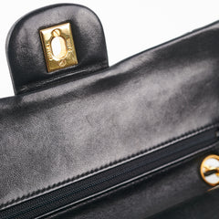 Chanel Small Classic Flap GHW Black